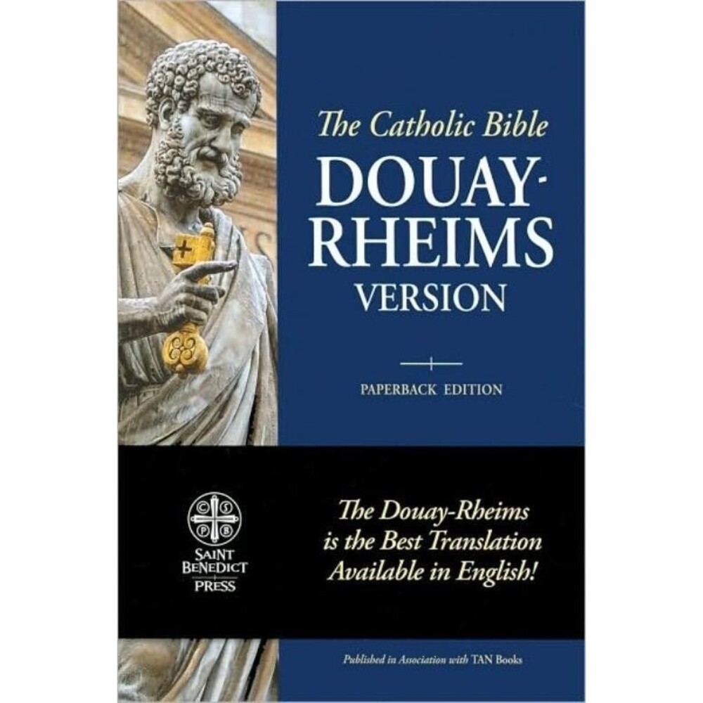 The Holy Bible Douay Rheims Version Saint Benedict Press TAN Books New & Sealed